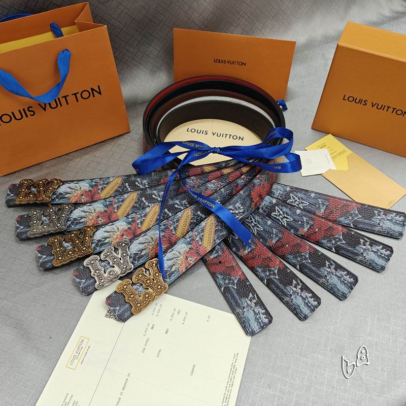 LV belt 38mmX90-125cm lb03